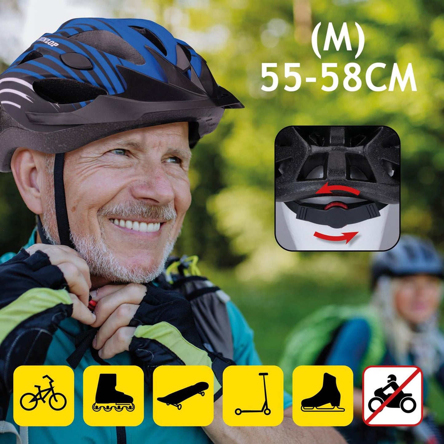 Casque de vélo Dunlop taille m