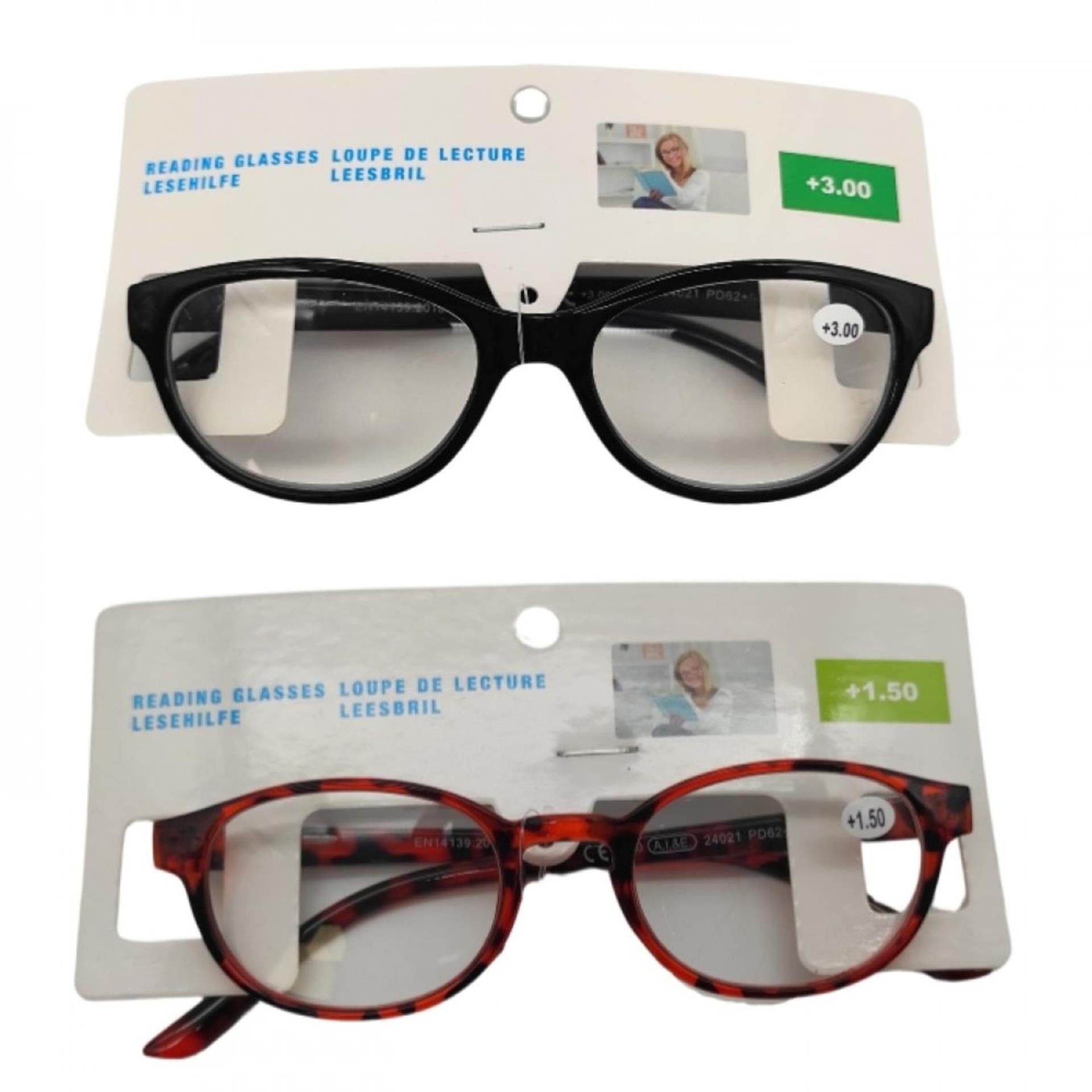 Lunettes de lecture +1,00 à +3,00