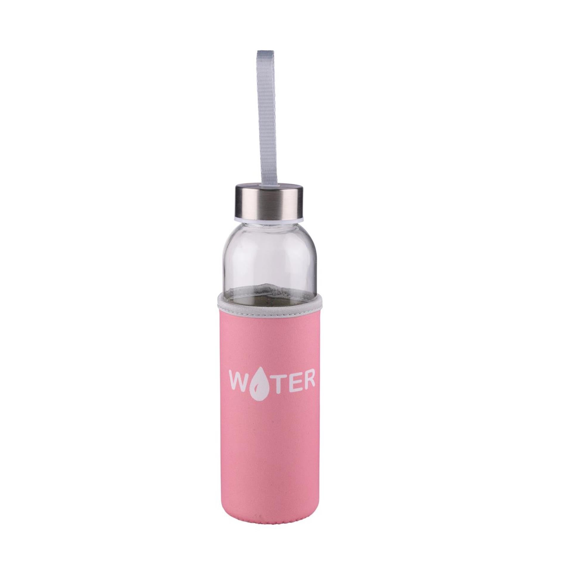 Gourde Alpina verre 500ml + couvercle uni