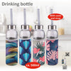 Gourde Alpina verre 500ml + couvercle