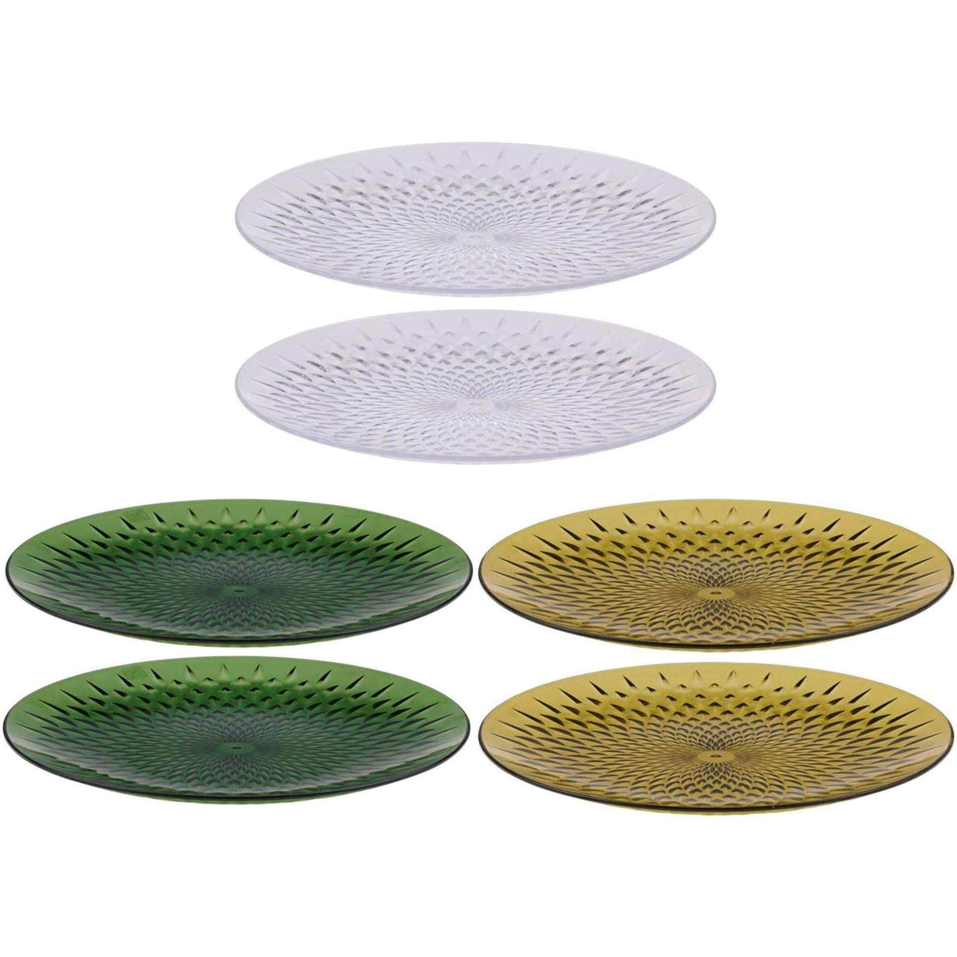 Alpina set d'assiettes 2 pièces ø25cm plastique