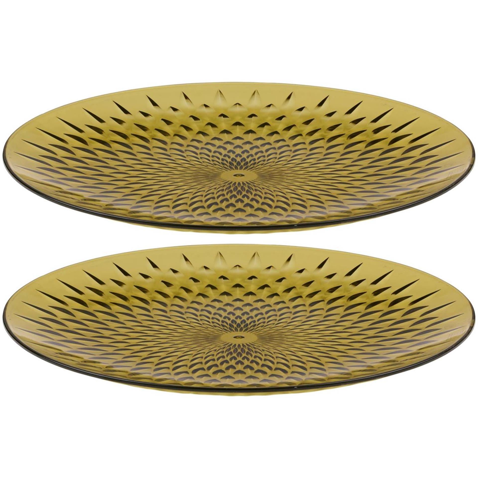 Alpina set d'assiettes 2 pièces ø25cm plastique