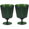 Alpina ensemble de verres à vin 2 pièces 200ml en plastique