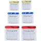 Sacs de conservation des aliments réutilisables Lifetime Cooking, lot de 6