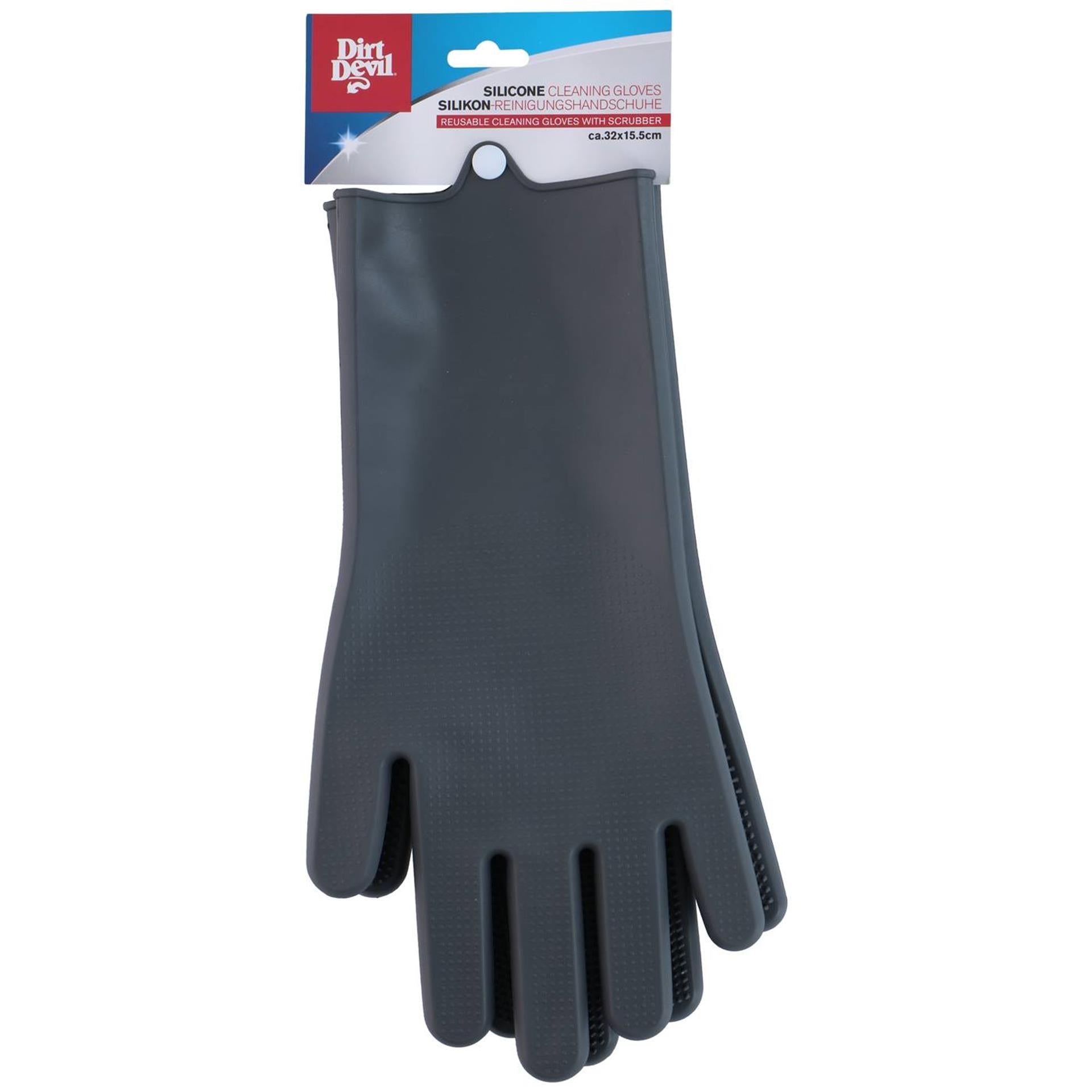 Dirt Devil gants de nettoyage silicone gris