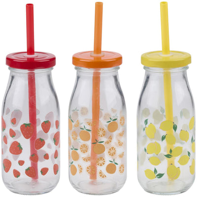Gourde Alpina avec paille 250ml