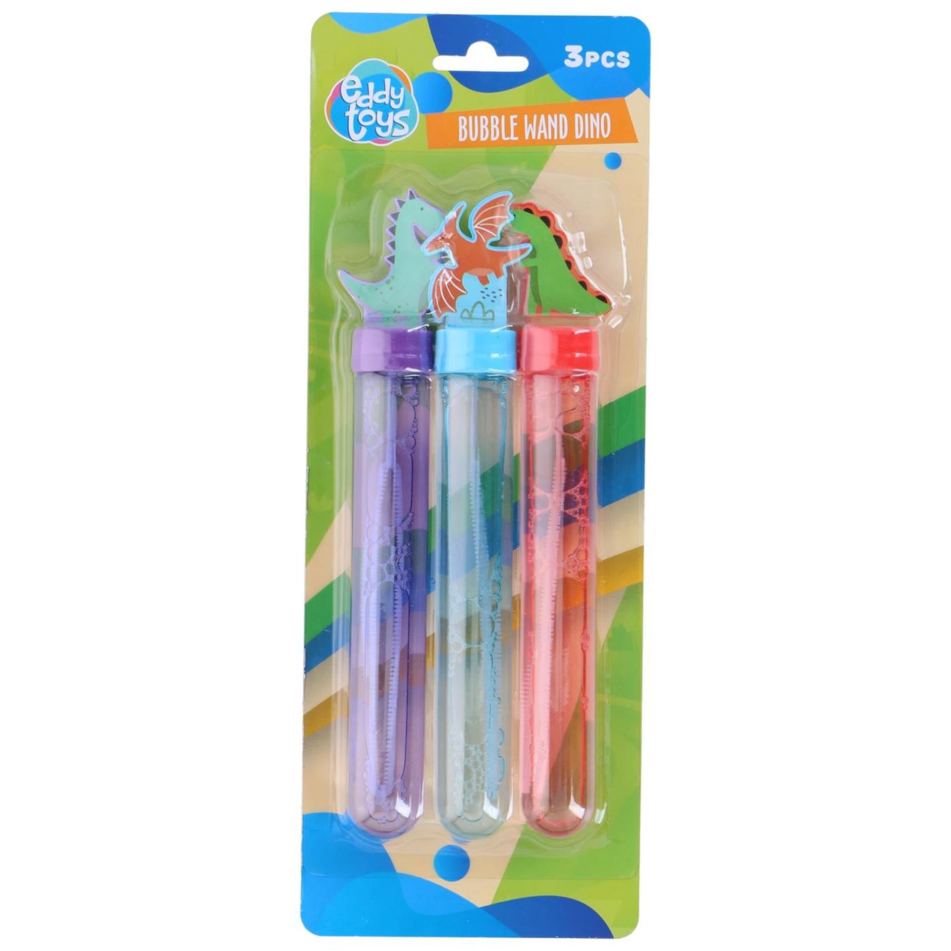 Dino soufflant des bulles 59ml lot de 3 pièces