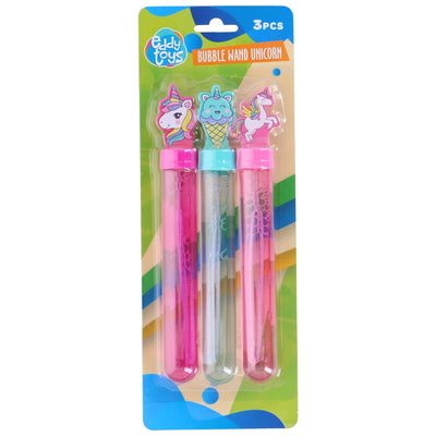 Licorne soufflant des bulles 59ml lot de 3 pièces