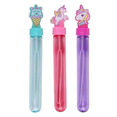 Licorne soufflant des bulles 59ml lot de 3 pièces