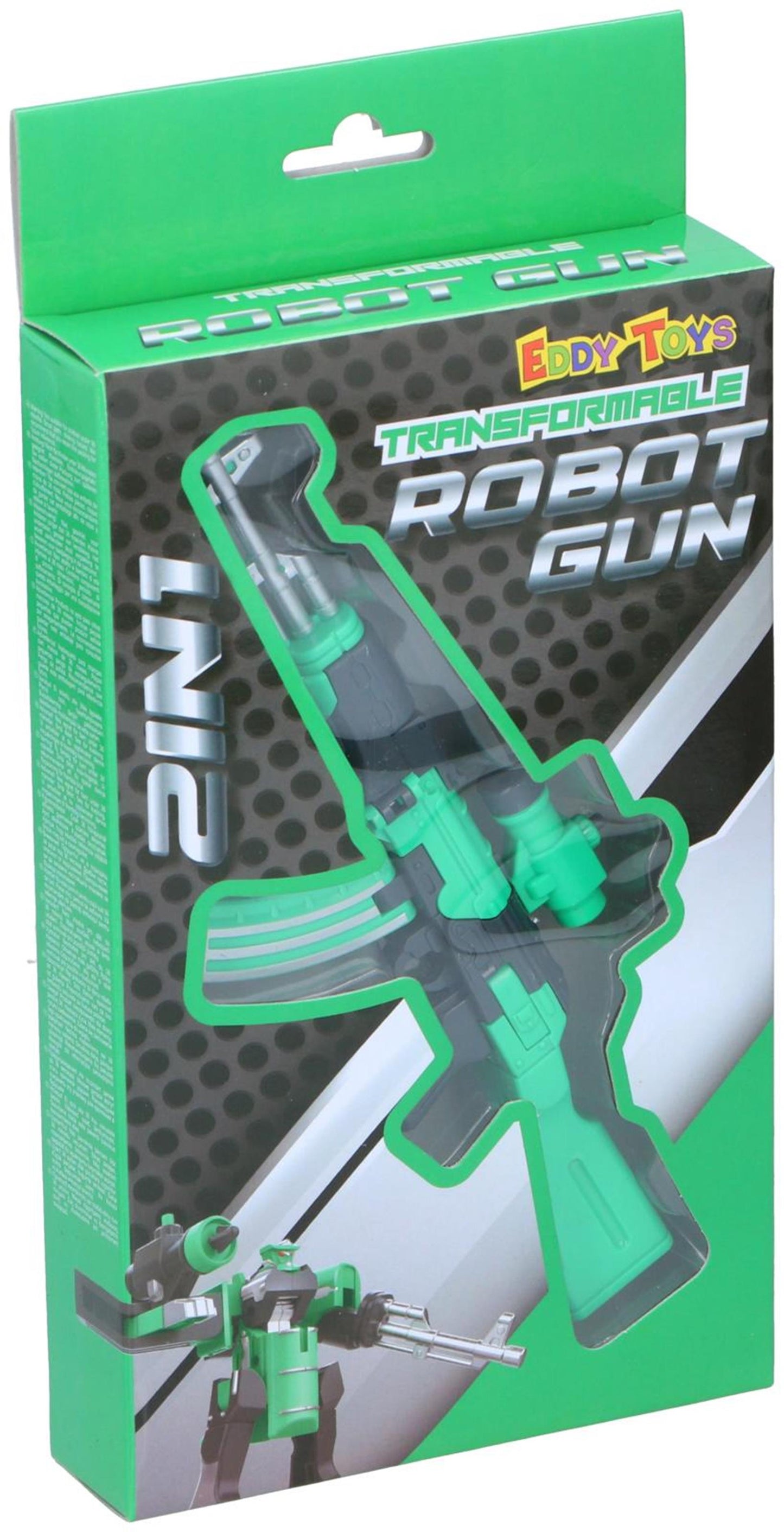 Pistolet robot transformateur Eddy Toys
