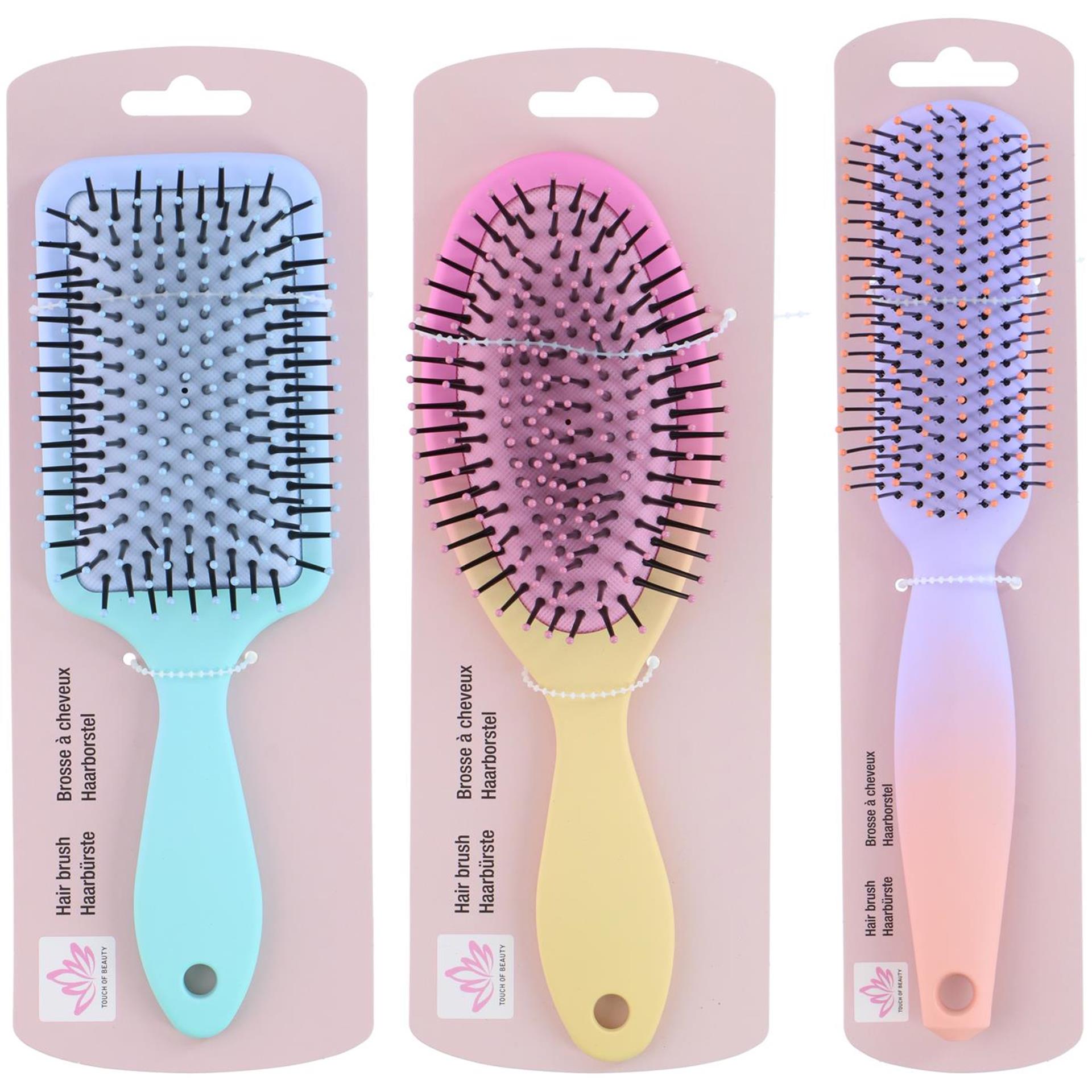 Brosse à cheveux touche de beauté