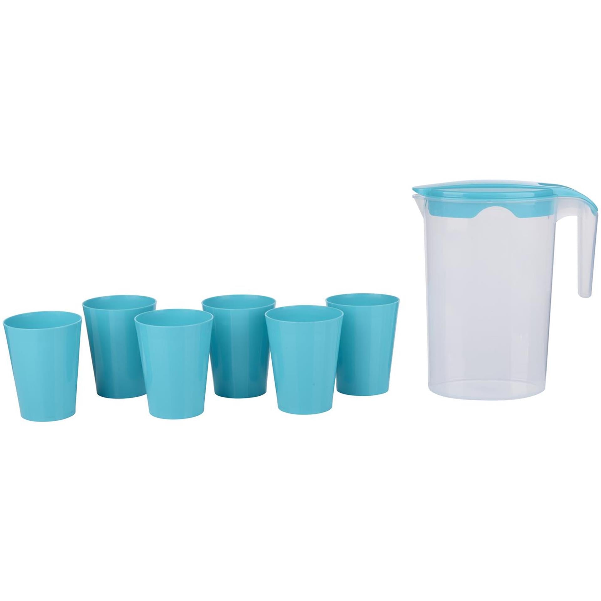 Carafe à eau avec 6 tasses