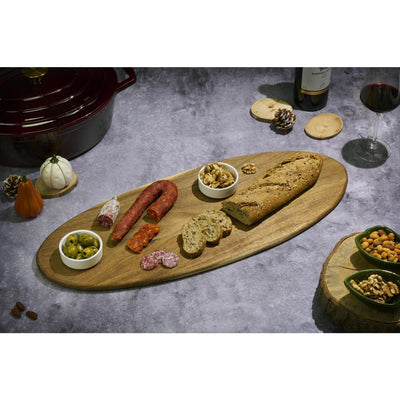 Planche de service Alpina ovale 65x26x1,5cm