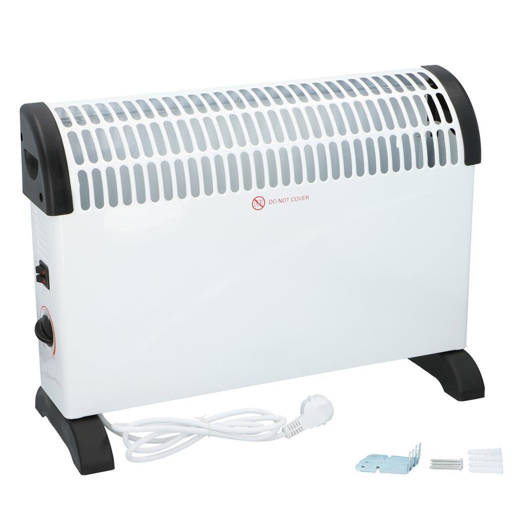 Alpina Convecteur Poêle 2000W Blanc Black