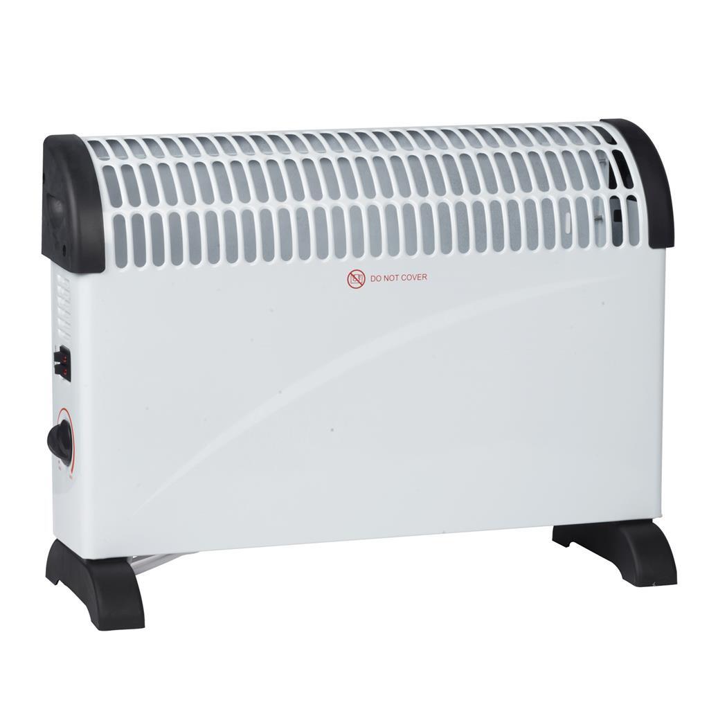 Alpina Convecteur Poêle 2000W Blanc Black