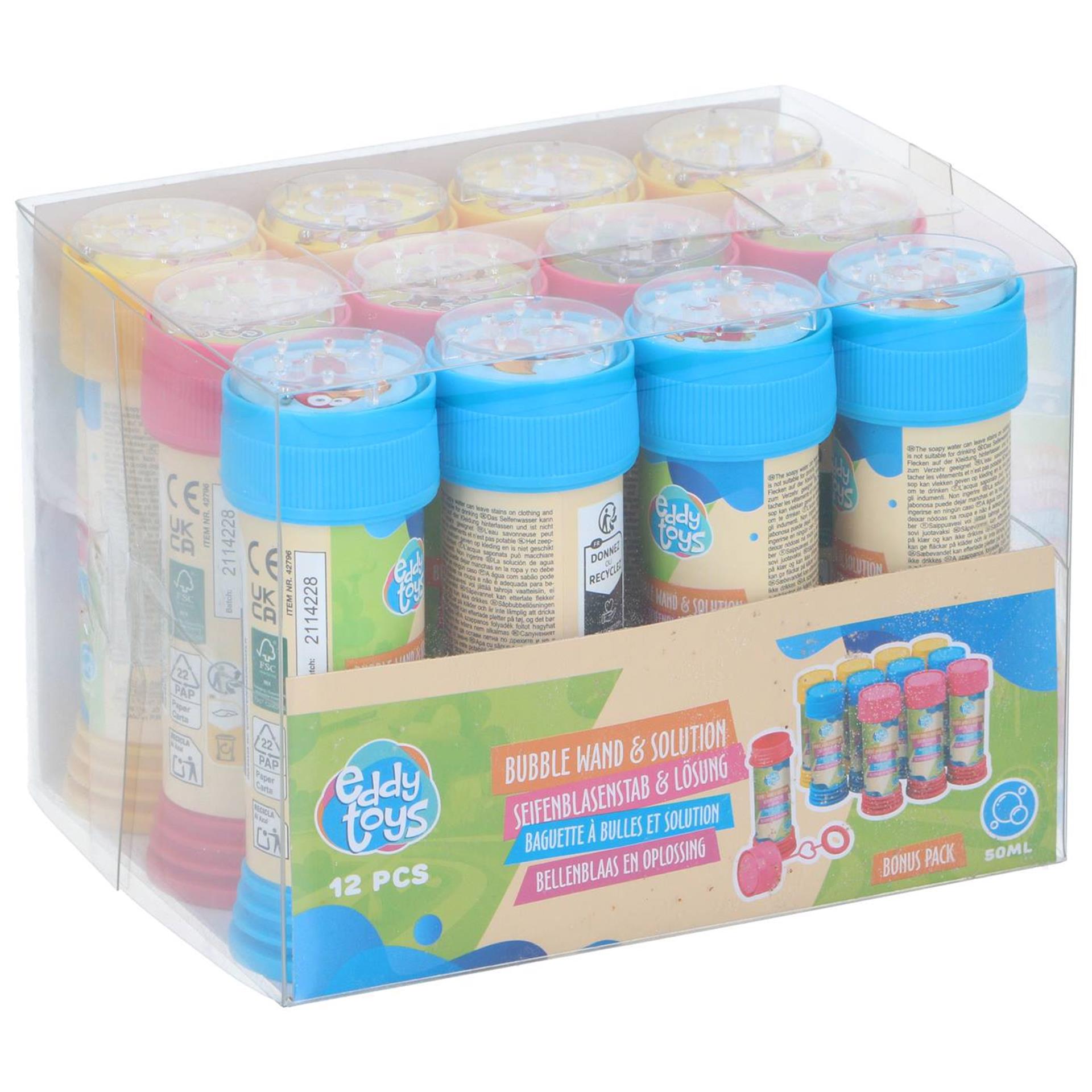 Souffleur à bulles 50 ml, 12 pcs.