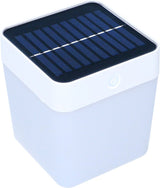 Grundig Grundig Lamp Garden Lighting sur l'énergie solaire blanche orange bleu vert lumière jusqu'à 8 heures de lumière - afbeelding 1
