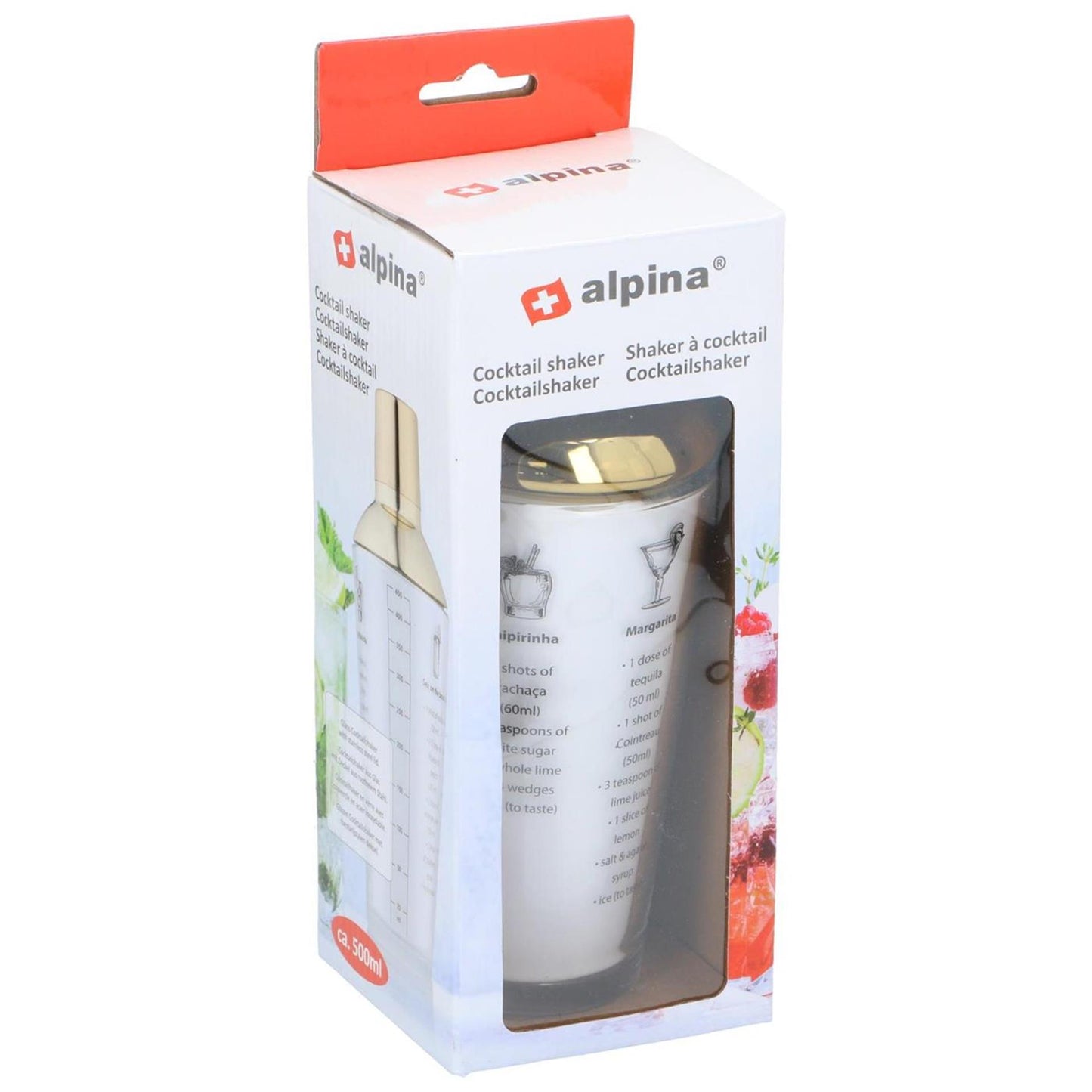 Verre shaker Alpina 480ml