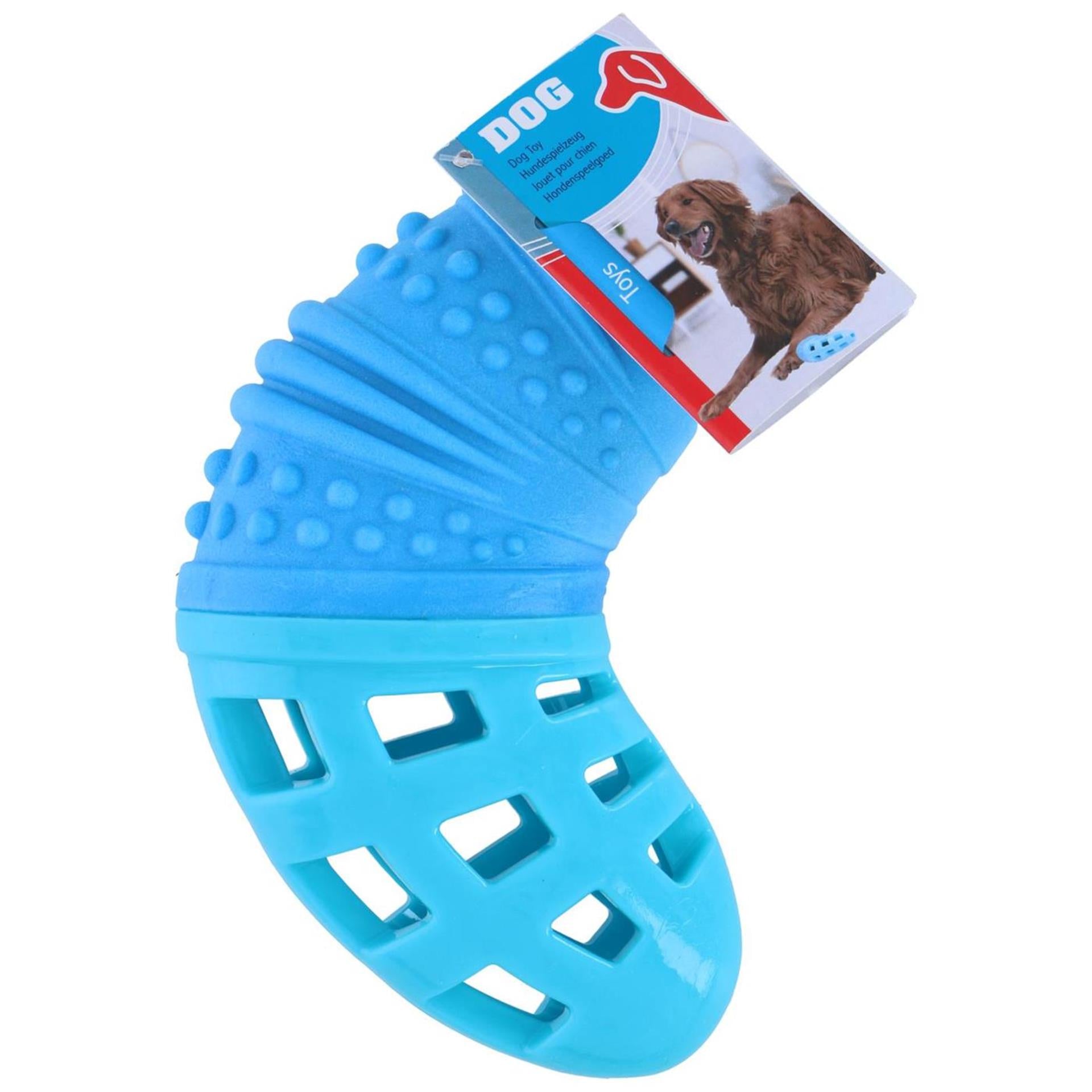 Jouet pour chien de traitement pour animaux de compagnie 18x11x5cm bleu