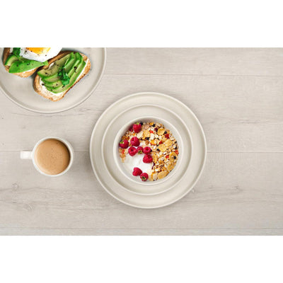 Alpina service de table 16 pièces ø26,5cm blanc