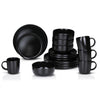 Alpina service de table 16 pièces ø26,5cm noir