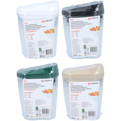 Kit d'arrosage Alpina 4 pièces 1,25 0,85 0,6 0,45l