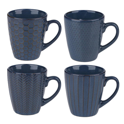 Mug en faïence bleu 200ml