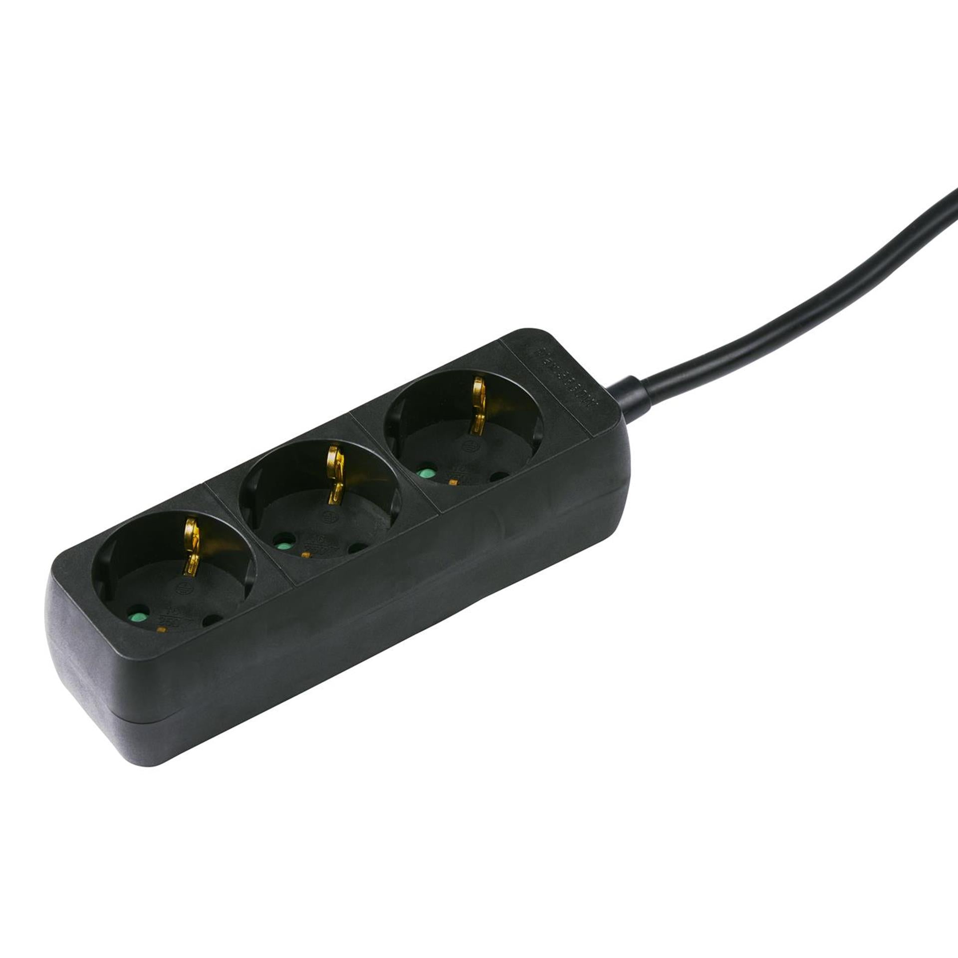 Grundig multiprise noir 3x 1,5m