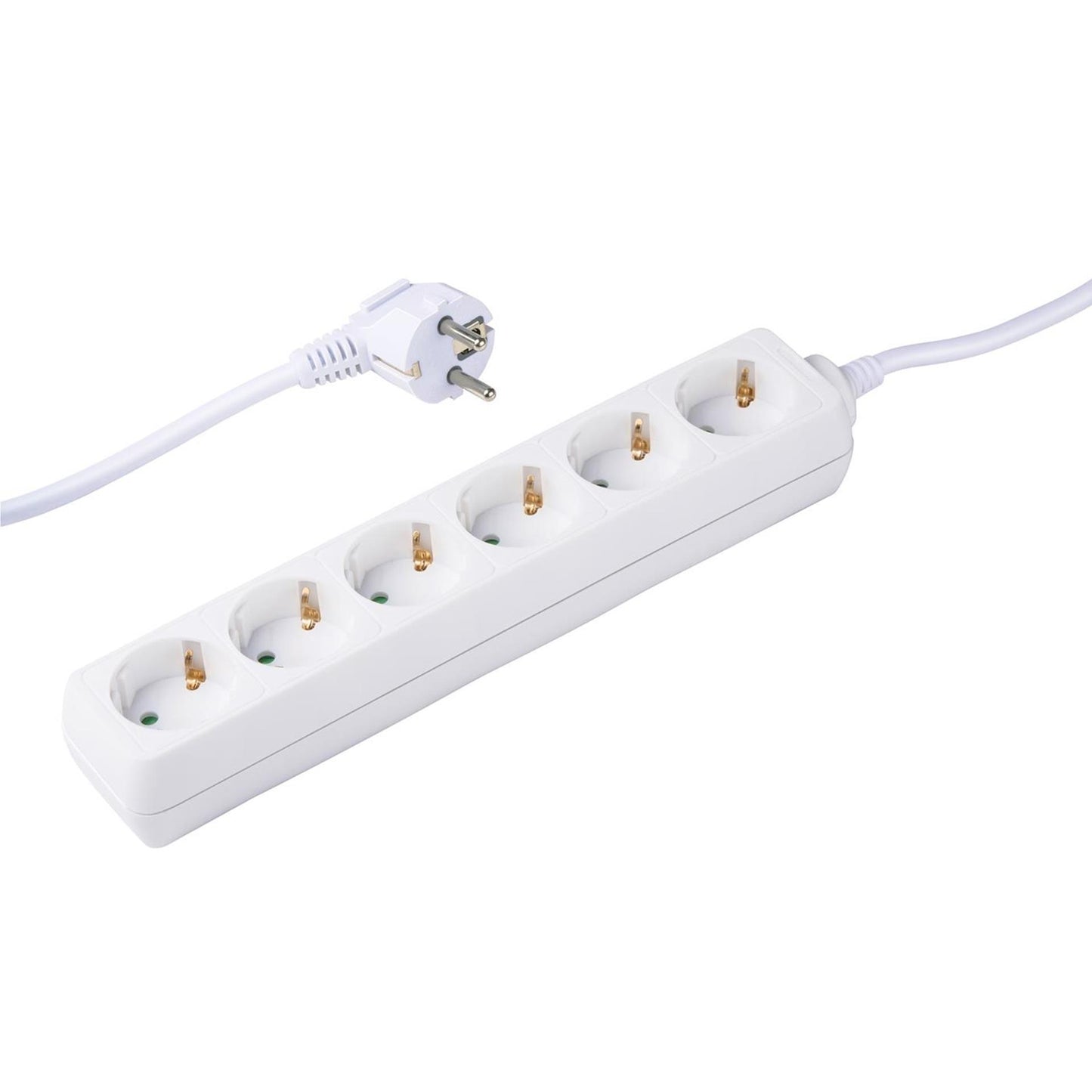 Grundig multiprise blanc 6x 1,5m