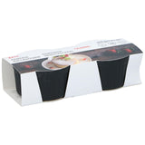 Alpina mini plat à pâtisserie noir 2 pièces - afbeelding 1