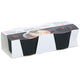 Alpina mini plat à pâtisserie noir 2 pièces
