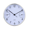 Horloge de table ø15cm blanc-argent ou noir-or