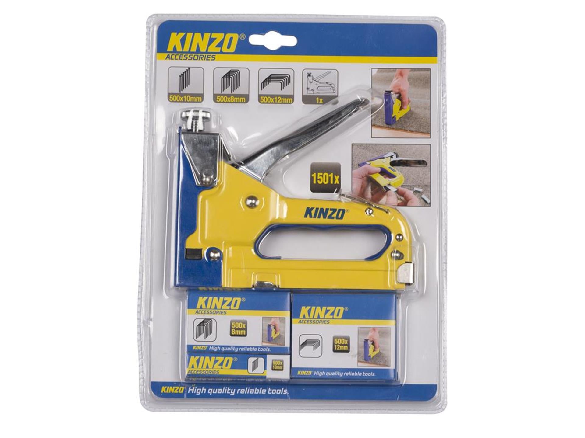 Agrafeuse Kinzo avec 1500 agrafes