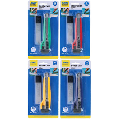 Couteau hobby Kinzo avec lames de rechange