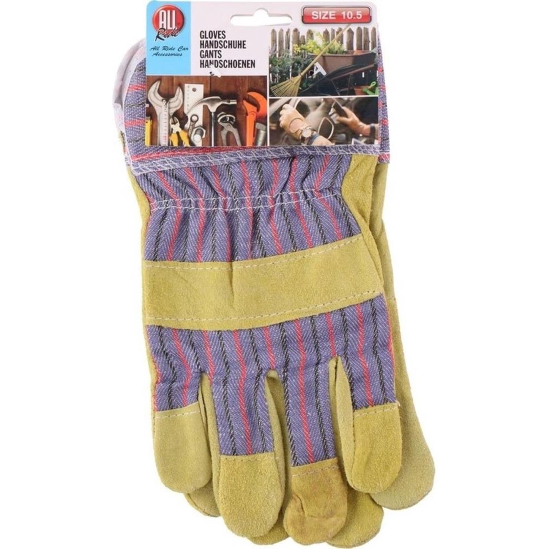 Gants de travail All Ride en croûte de vache