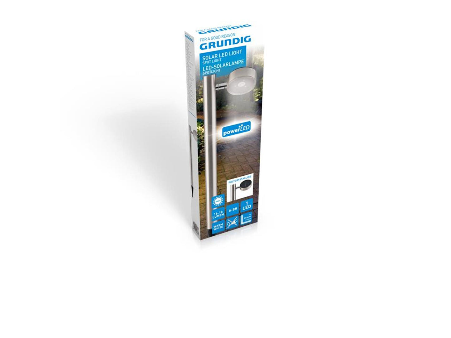 Spot solaire Grundig 8,6x65x16cm