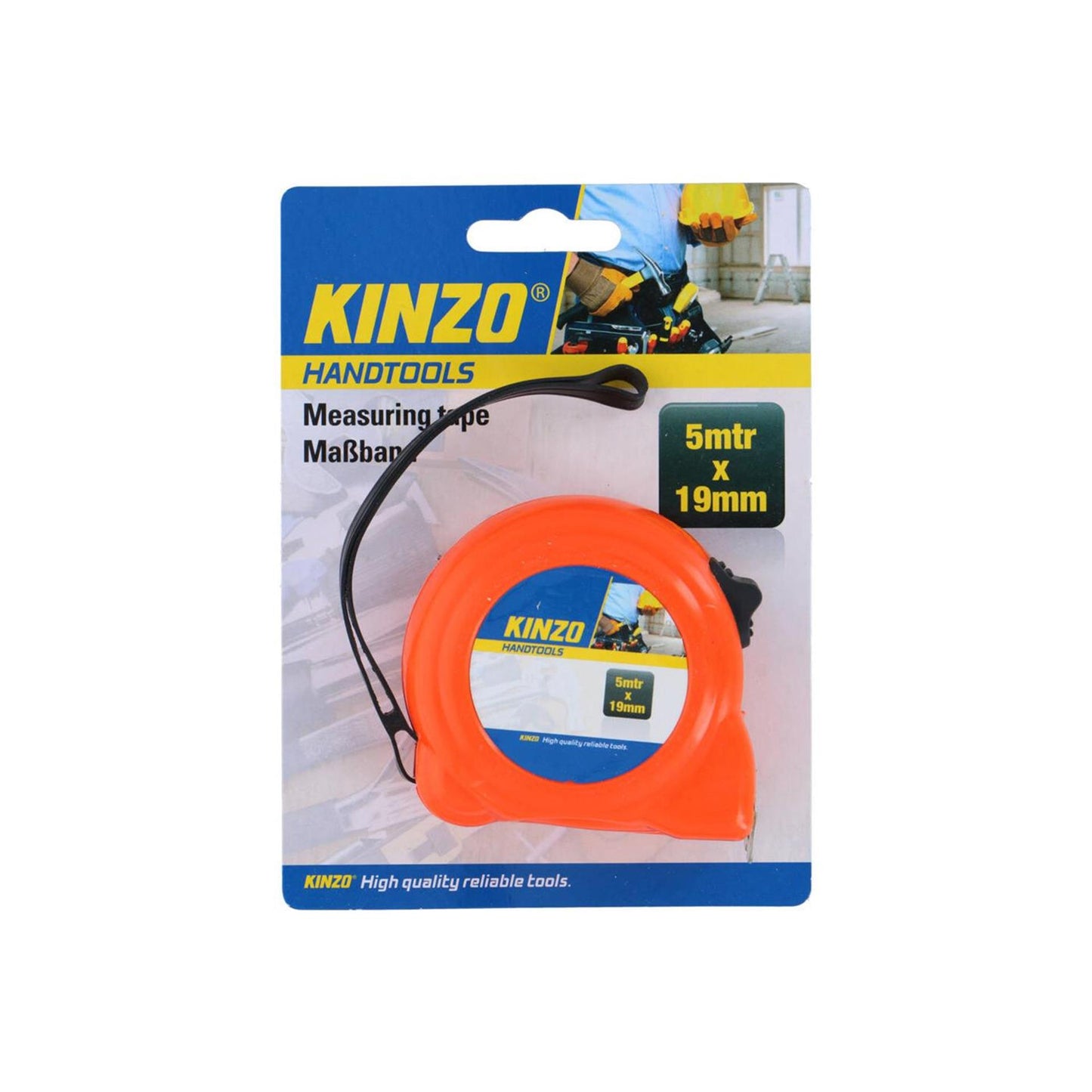 Mètre ruban Kinzo 5mx19mm