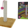 Jouets pour animaux de compagnie maxxpro grattant avec du bois de balle 30 x 35 cm