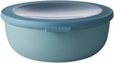 Mepal Multikom Cirquula Cleaning Box 2250 ml autour du vert nordique