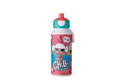 Gourde pop-up Mepal Campus - 400 ml - se ferme bien - gobelet pour enfant - m.o.l. surprise