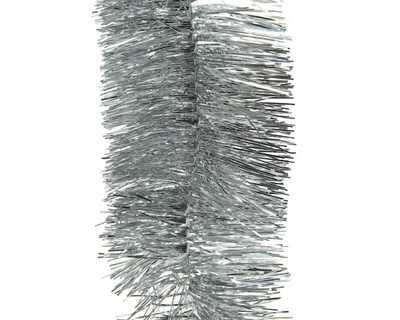 Guirlande de lametta Decoris 270cm argent