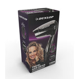 Dunlop Reis Hairdryer 1200W noir - afbeelding 1