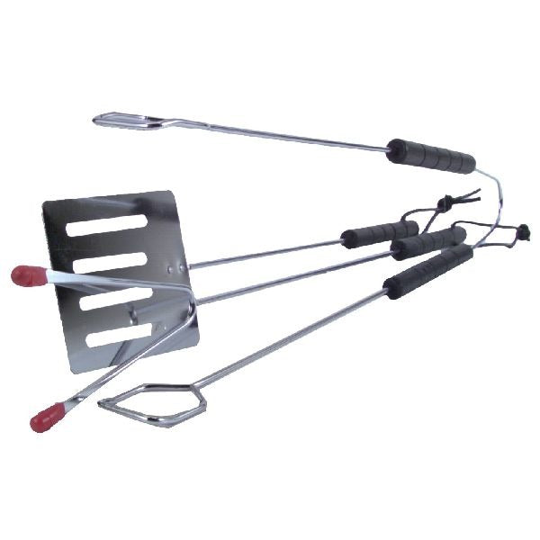 Ensemble d'outils de barbecue de base 3 pièces