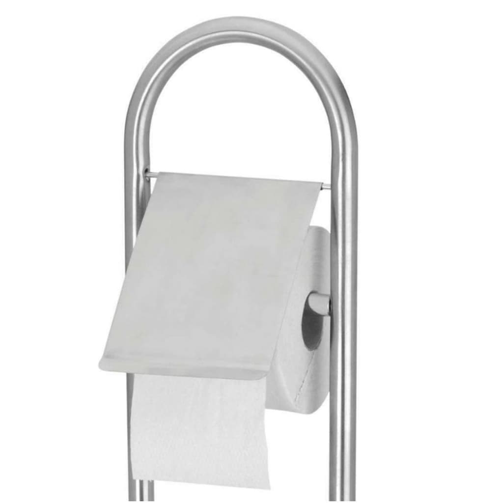 Excellent porte-toile de toilettes ménagers avec brosse à toilettes debout 80 cm