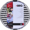 BBQ Barbecue Grill éclate autour de 35 cm 3 pièces