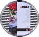 BBQ Barbecue Grill éclate autour de 35 cm 3 pièces
