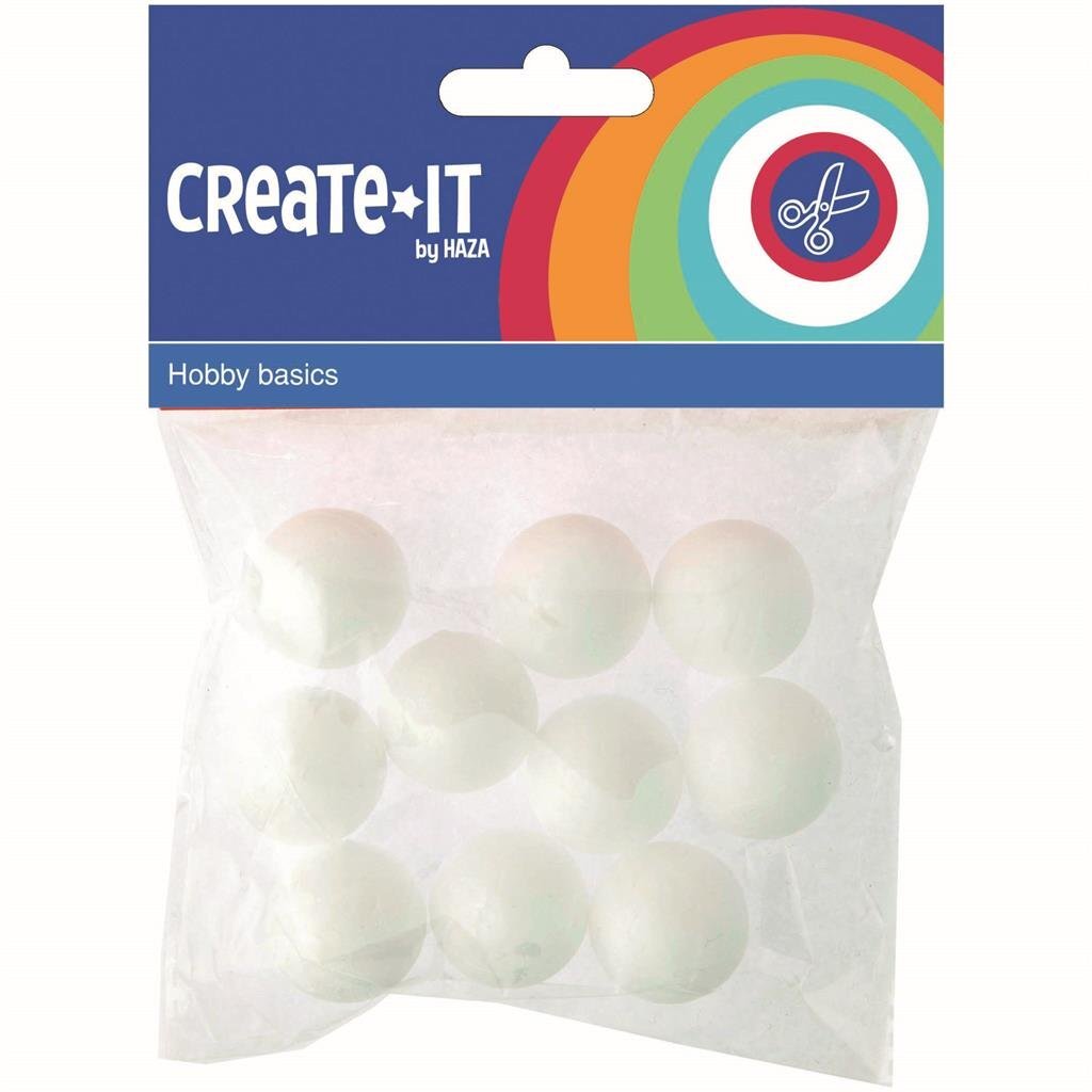 Créez-le Créez-le des ampoules en polystyrène 2,5 cm 10 pièces
