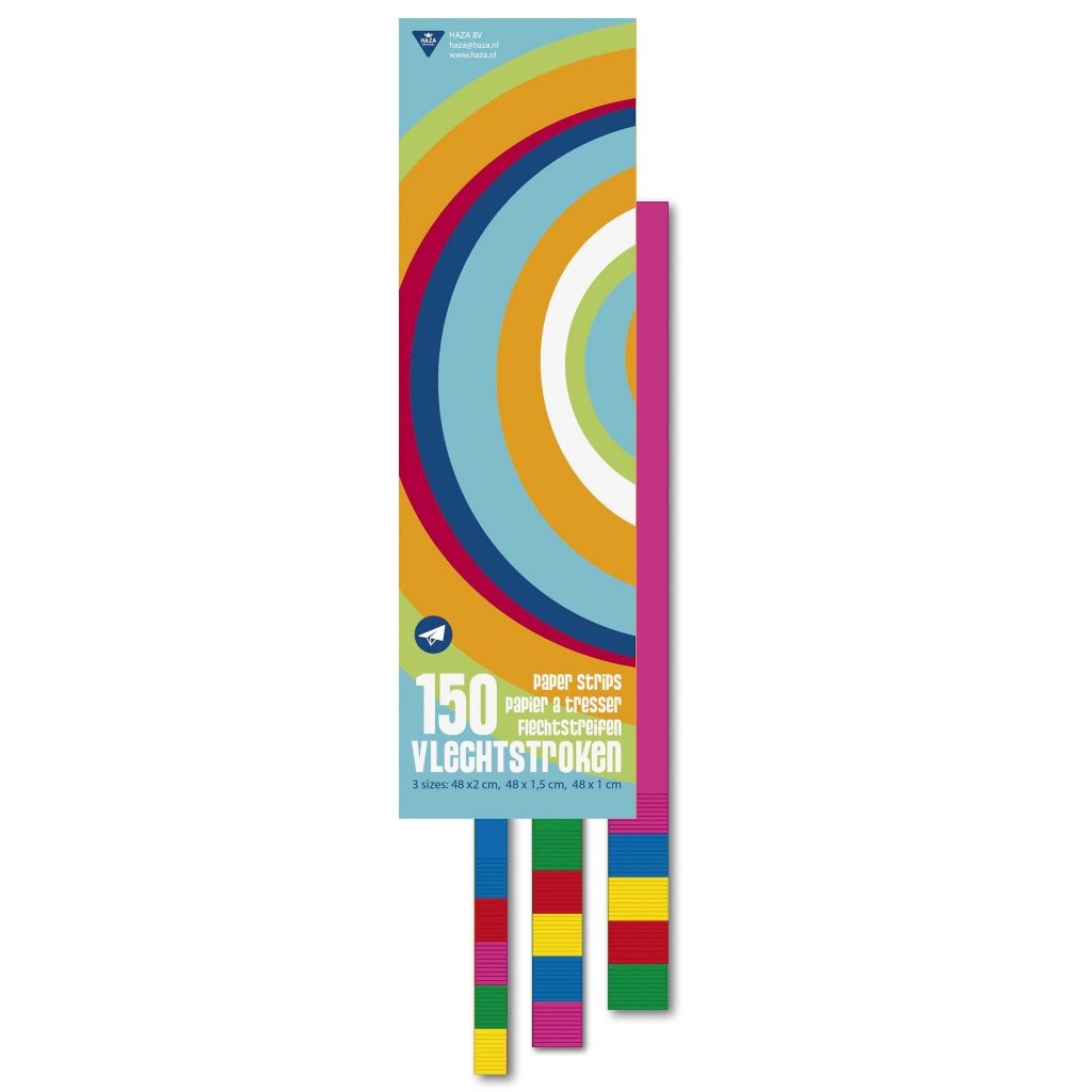 Haza Haza Paper Braid bandes 48 cm 150 pièces