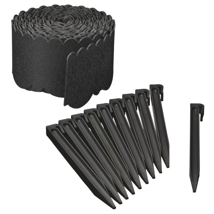 Nature Nature Border Border ensemble décoratif 13 cm x 12 m avec stylo noir