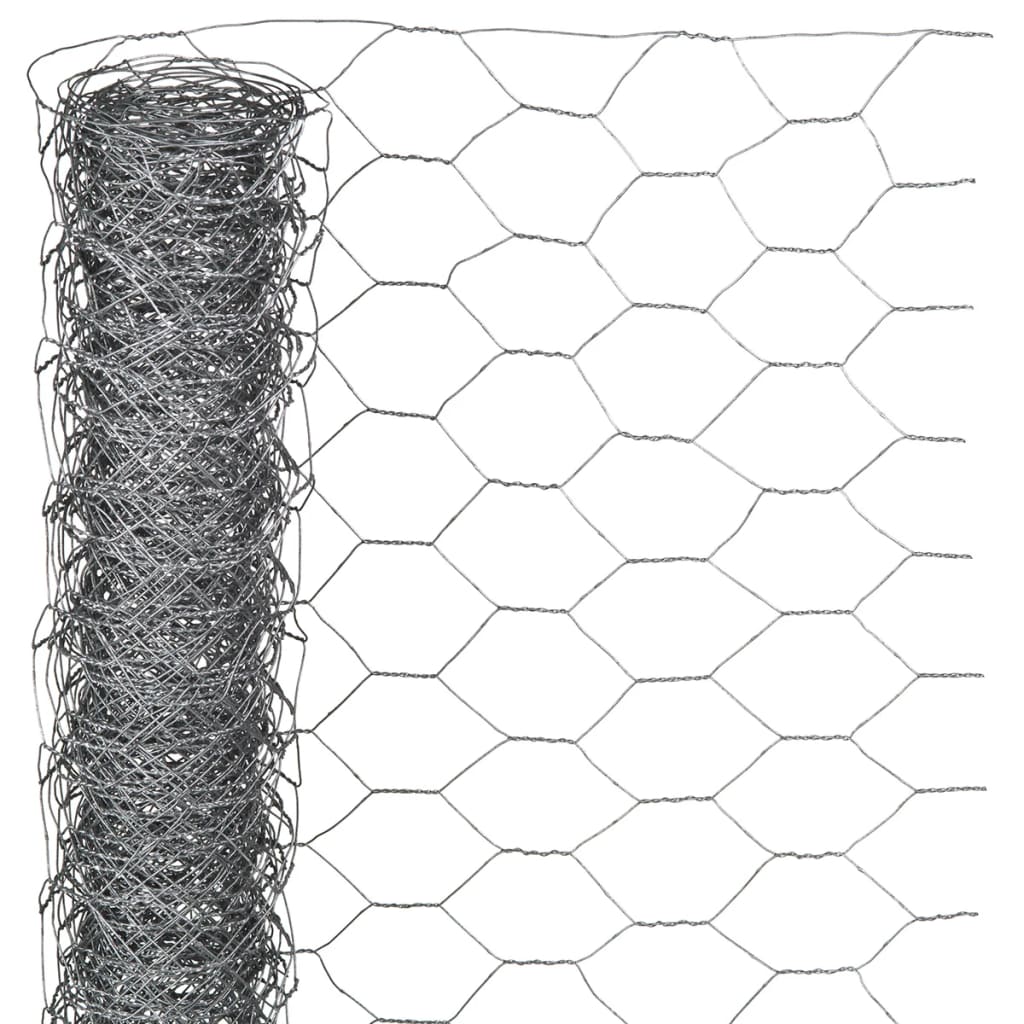Nature Nature Mesh Hexagonal 1x10 m 25 mm Acier galvanisé